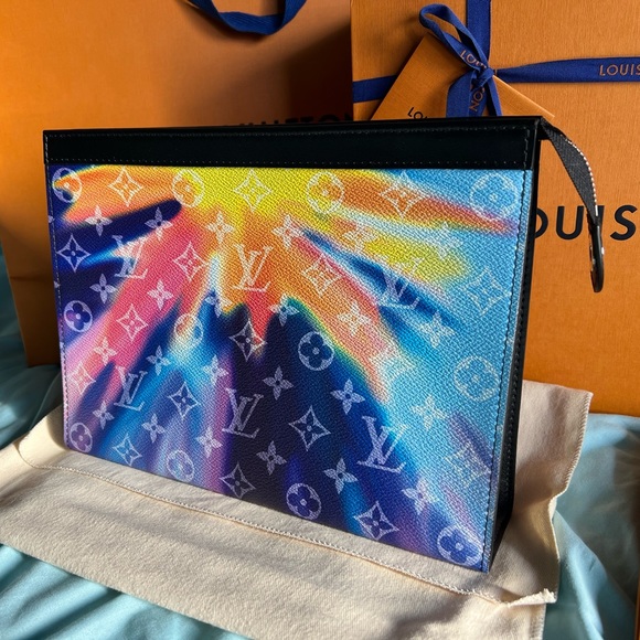 SUNSET MONOGRAM POCHETTE VOYAGE MM M45941 - Picture 4 of 13